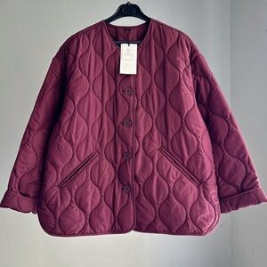 ZARA WATER REPELLENT QUILTED JACKET